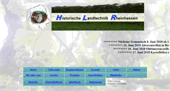 Desktop Screenshot of historische-landtechnik-rheinhessen.de